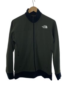 THE NORTH FACE◆ANYTIME JERSEY JK_エニータイム ジャージ ジャケット/M/ポリエステル/KHK/無地