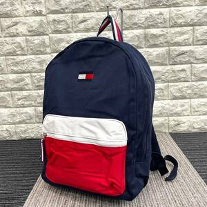 1円　未使用　TOMMY HILFIGER　トミーヒルフィガー　タグ付き　リュック　ネイビー