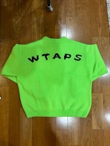 【送料無料】サイズ3 国内正規 WTAPS ダブルタップス 23AW CREW NECK 01 SWEATER POLY T-ROCK バックロゴセーター ニット 232MADT-KNM04