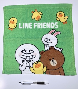 ◆LINE FRIENDS/ハンドタオル/未使用美品