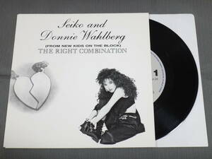 松田聖子/THE RIGHT COMBINATION/輸入盤/HOLLAND/7”EP/1990/SEIKO ⑭
