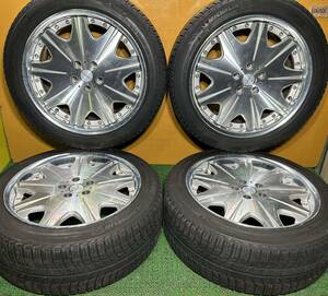 ◎冬用 245/45R19 102H MICHELIN ◎WORK VARIANZA【19×8.5J +45 PCD:114.3×5H ハブ径:73mm】◎スカイライン、フーガなど