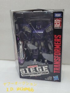 新品未開封正規品 トランスフォーマー シージ ショックウェーブ TRANSFORMERS SIEGE SHOCKWAVE 海外版 SG-14 