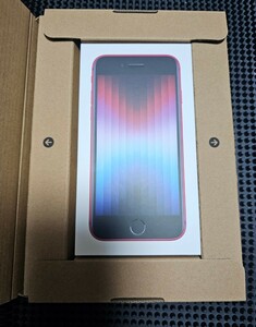 新品未開封　SIMフリー　残債なし　利用制限なし　iPhone SE 第3世代 128GB (PRODUCT)RED