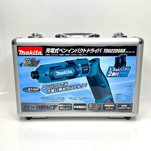 [9304-004] 1円スタート 未使用品 makita TD022DSHX 充電式ペンインパクトドライバ 電動工具 7.2V 1.5Ah マキタ