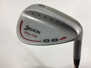 即決 お買い得品！中古 スリクソン(SRIXON) WG-706 ウェッジ 56.12 SW NSプロ 950GH 56 S