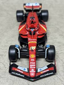 ブラーゴ 1/43 スクーデリアフェラーリ SF24 2024 カーナンバー16 C.ルクレール