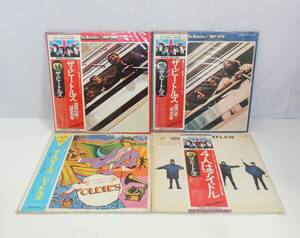 □　LPレコード THE BEATLES ザ・ビートルズ 1962年～1966年 1967年～1970年 オールディーズ 4人はアイドル 洋楽 ロック 中古 保管品　③