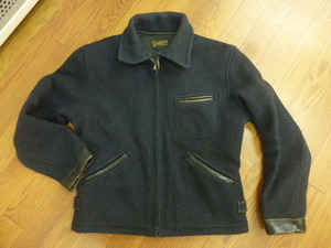 TENDERLOIN テンダーロイン T-MELTON COSSACK ジャケット 紺 Size S メルトン　コサックジャケット　ウール