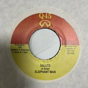 ELEPHANT MAN SALUTE REGGAE