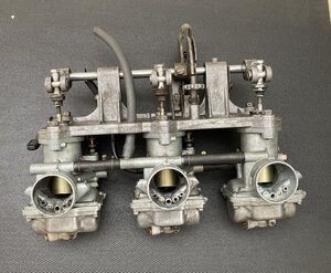 【当時物中古】現状品 スズキ GT550 純正 キャブレター MIKUNI 実動車外し / bk-A34