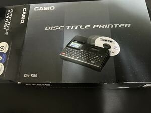 DISCタイトルプリンター CW-K80