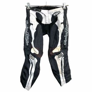 Troy Lee Designs モトクロスパンツ W28 トロイリーデザインズ ジュニアサイズ ブラック ホワイト 古着卸 アメリカ仕入 2406-774