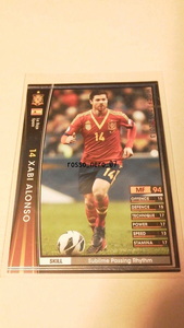 ☆WCCF2012-2013☆12-13Ver.2.0☆A76☆黒☆シャビ・アロンソ☆スペイン代表☆Xabi Alonso☆La Roja☆