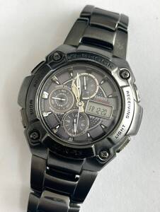 B23)100円～CASIO/カシオ Gショック MR-G MRG-7100BJ-1AJF メンズ ソーラー電波