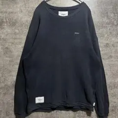 WTAPS ダブルタップス 21SS WAFFLE LS TEE COTTON