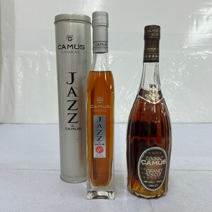 P414■ CAMUS カミュ 2本まとめ/GRAND V.S.O.P グランド VSOP/JAZZ ジャズ/COGNAC コニャック ブランデー 350-700ml 40％ 古酒 未開栓 ⑩