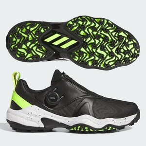 【新品】アディダス Adidas コードカオス25 ボア シューズ IG8703 コアブラック/ルシッドレモン/フットウェアホワイト 27.0cm