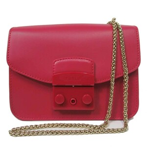 フルラ ショルダーバッグ FURLA メトロポリス チェーン ミニ クロスボディ ポシェット BATLEP0 VNC000 RUB00 ブティック レディース 