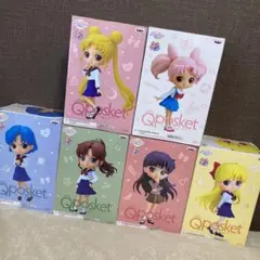 セーラームーン Qposket フィギュア6人セット♡