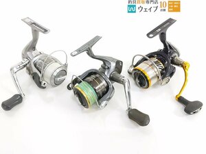 ダイワ 20 レブロス LT2500S ・ シマノ 14 サハラ 2500S 等計3個中古