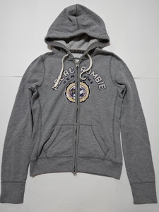 ■1030■Abercrombie&Fitch アバクロンビーアンドフィッチ フルジップパーカー M ●