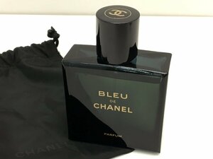 シャネル BLEU DE CHANEL ブルー ドゥ シャネル パルファム 50ml 香水 袋付き まとめ 中古【MA060015】