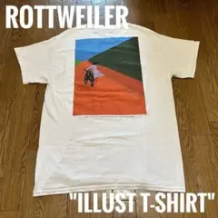 Rottweiler 浅野忠信 イラストTee 白 L