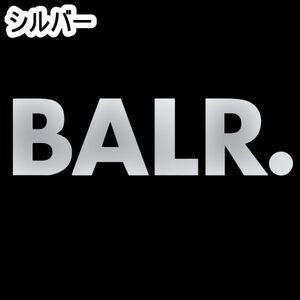 送料0★10.0×2.8cm【BALR】★ボーラー★　アスリート・サッカー・フットサル・スポーツステッカー(1)