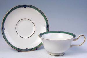 　ウェジウッド　=　P・Cup&Saucer　＝　 JADE