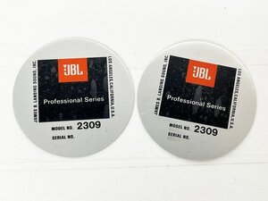 JBL 2309 プレート 2枚 [11036]