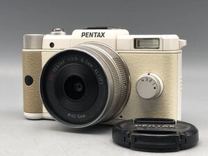 PENTAX Q 8.5mm 1:1.9 ミラーレス一眼レフカメラセット■現状品