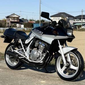 GSX250S カタナ 実動 書類付き GJ76A 希少 絶版 旧車 スズキ 検）GSX CBR RR ZXR FZR VTZ NSR CB XS FTR CBX FW FX バリオス ジェイド 刀