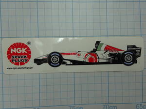 ★新品★NGKステッカー★HONDA F1未使用★希少★2