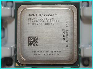 AMD Opteron 2419 OS2419WJS6DGN SocketF 6コア 1.8GHz
