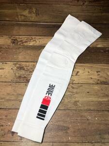 HO776 ビエンメ BIEMME 16SS SEAMLESS レッグウォーマー LEGWARMER WHITE 白 XL/2XL