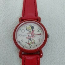 ミニーマウス　アルバ　Disney 腕時計　ミニー　レトロ　V811-0230