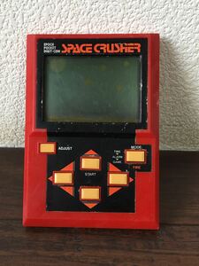 当時物 エポック社　SPACE CRUSHER スペースクラッシャー LSIゲーム 動作未確認