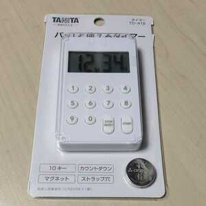 ◎TANITA デジタルタイマー１００分計　TD-415 ホワイト