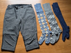 フェニックス phenix PH452SP31　RAINFALL SHORT PANTS(防水ニッカボッカーパンツ)　ハーフパンツ　Mサイズ