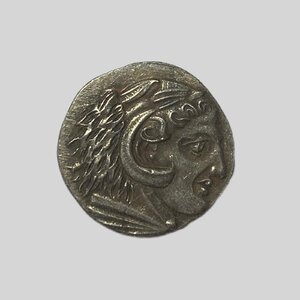 Y511 古代ギリシア 銀貨 直径約22.83mm 重量約4.5g