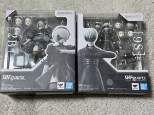 新品未開封 S.H.Figuarts 2B 9S セット NieR：Automata Ver1.1a ニーアオートマタ フィギュアーツ