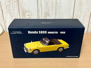 EBBRO (エブロ) 1/24スケールミニカー ホンダ S800 ロードスター 1966 （レッド）