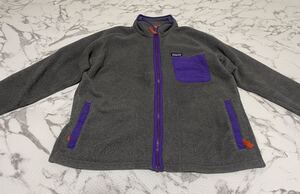 ★Patagonia パタゴニア ジャケット　フリース　フリースジャケット レトロパイルジャケット　アウトドア グレー　メンズ　Sサイズ