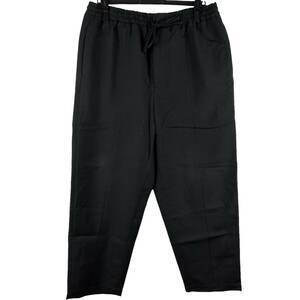 JILSANDER(ジルサンダー) Back Pocket Wide Pants (black)