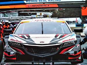 ポスター　2016年スーパーGT ホンダ HONDA NSX GT ＃15 ドラゴ モデューロ NSX CONCEPT-GT 武藤英紀/牧野任祐　未使用