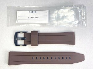 R00H014M0 SEIKO プロスペックス 22mm 純正ラバーバンド ブラウン SBDL022/V175-0CA0用 クロネコゆうパケット送料無料