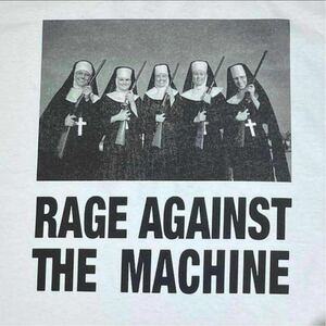  RAGE AGAINST THE MACHINE Tシャツ レイジ アゲインスト ザ マシーン 両面 USA 90s ツアーT 製 レッチリ メタリカ KORN 山田レン 着用 y2k