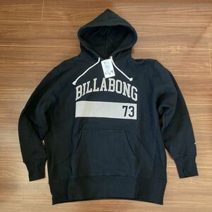 新品タグ付き BILLABONG ビラボン パーカー 黒 ブラック L