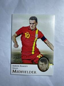 futera UNIQUE 2013 MIDFIELDER AARON RAMSEY BESE CARD 051 フテラ ユニーク アーロン ラムジー アーセナル